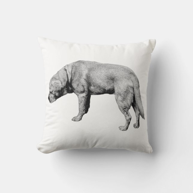 With a Working Heart Throw Pillow (Front)