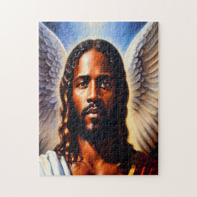 With Angel Wings 252-Piece Christian Jigsaw Puzzle (Vertical)