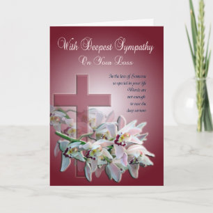 With Deepest Sympathy Card