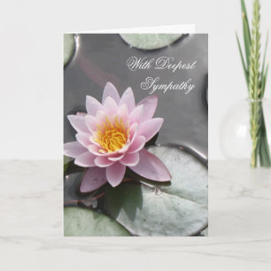 With Deepest Sympathy Card
