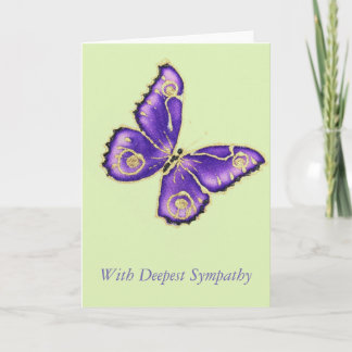 With Deepest Sympathy Card