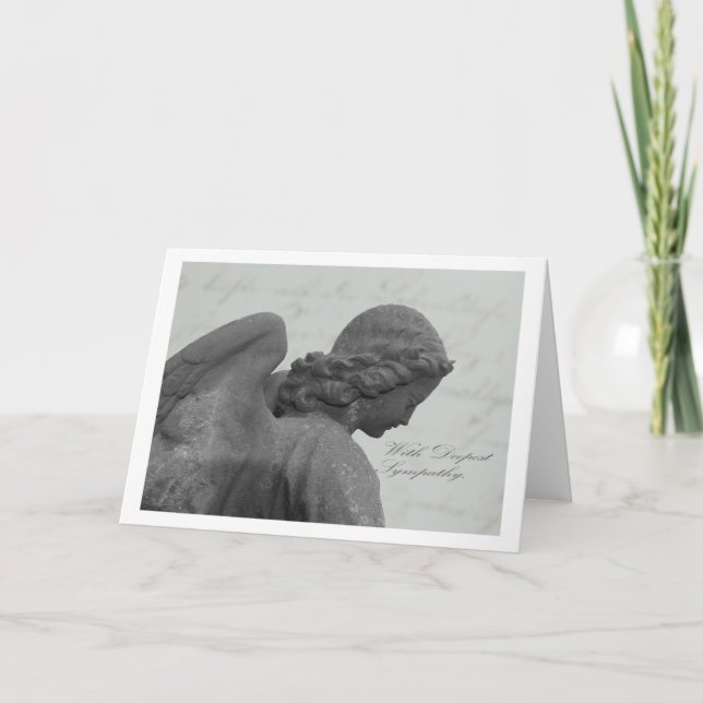 with deepest sympathy card (Front)