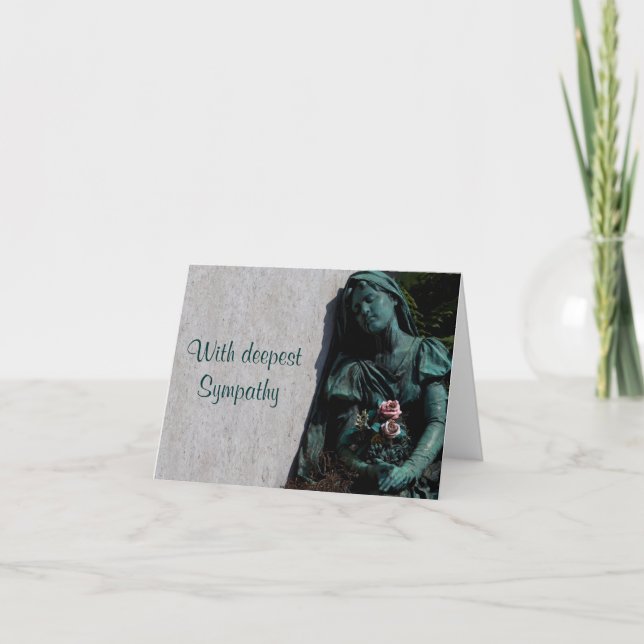 With Deepest Sympathy Card (Front)