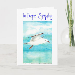 With Deepest Sympathy, Encouragement, Condolances Card