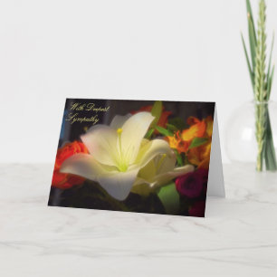 With Deepest Sympathy Greeting Card