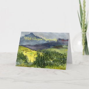 With Deepest Sympathy or All-Occasion Template