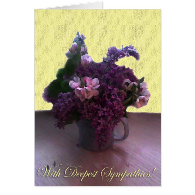 With Deepest Sympaties! (Front)