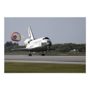 With drag chute unfurled 2 photo print