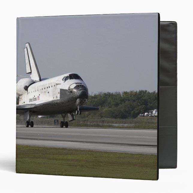 With drag chute unfurled binder (Front/Inside)