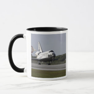 With drag chute unfurled mug