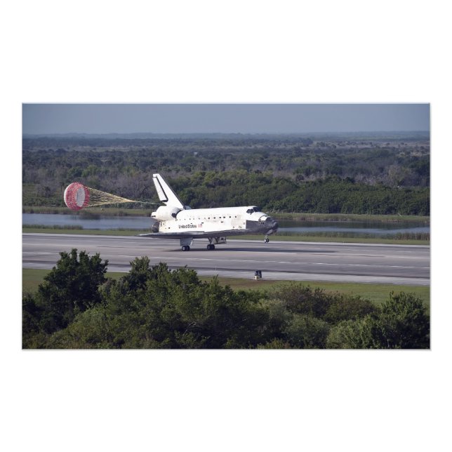 With drag chute unfurled photo print (Front)