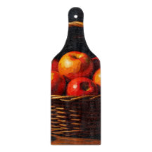 with fruit bowl