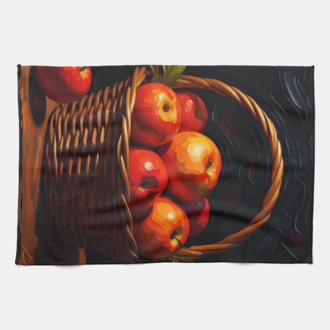 with fruit bowl kitchen towel (Horizontal)