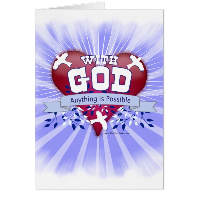 With God Anything is Possible (Front)