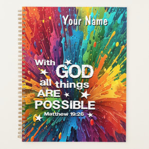 With God Matthew 19-26 Planner