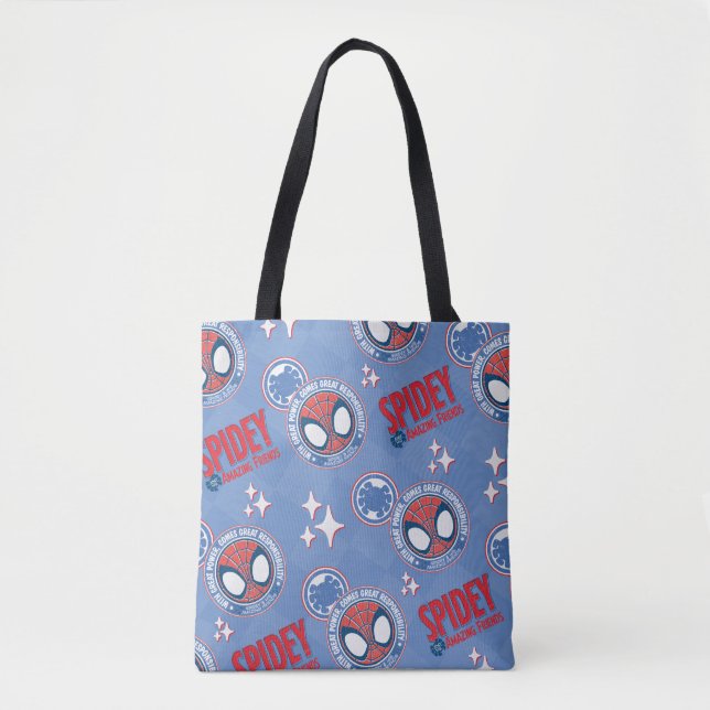With Great Power Comes Great Responsibility Tote Bag (Front)