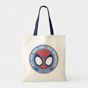 With Great Power Comes Great Responsibility Tote Bag