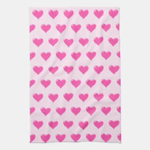 With Hearts Kitchen Towel