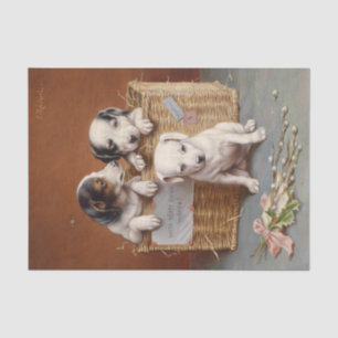 With Hearty Good Wishes by Carl Reichert Tissue Paper