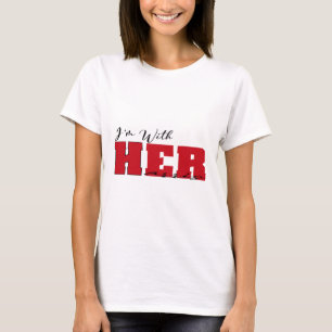 With Her Kamala Vote For 2024 President Kamala-har T-Shirt