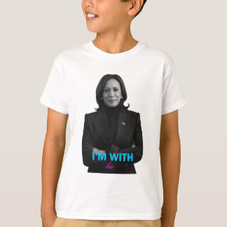 With Her Kamala Vote For 2024 President Kamala-har T-Shirt