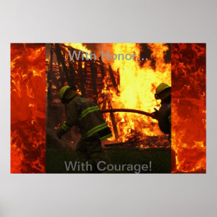 With Honour... With Courage! Poster