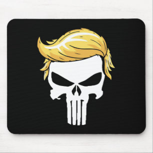 With Iconic Trump Hair President Supporter  Mouse Pad