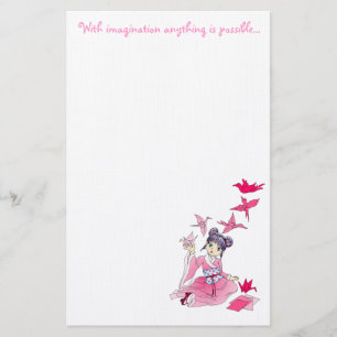 With imagination anything is possi... stationery