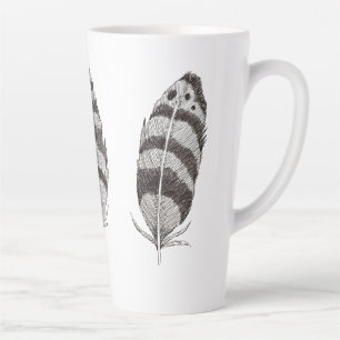 With Imagination Flight Latte Mug