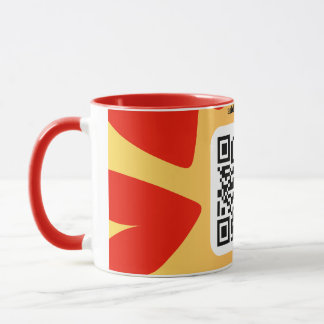 With individual personal song per QR code Mug