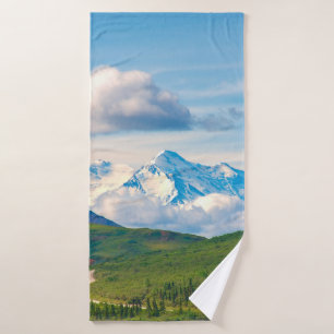 With its huge mountains and surrounded by a wonder bath towel