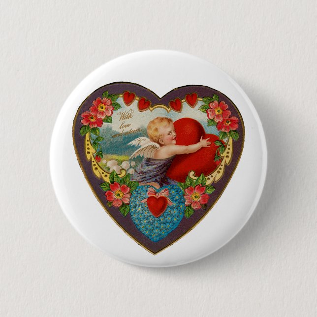 With Love and Esteem 2 Inch Round Button (Front)