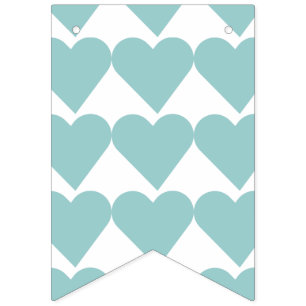 "WITH LOVE" BUNTING FLAGS