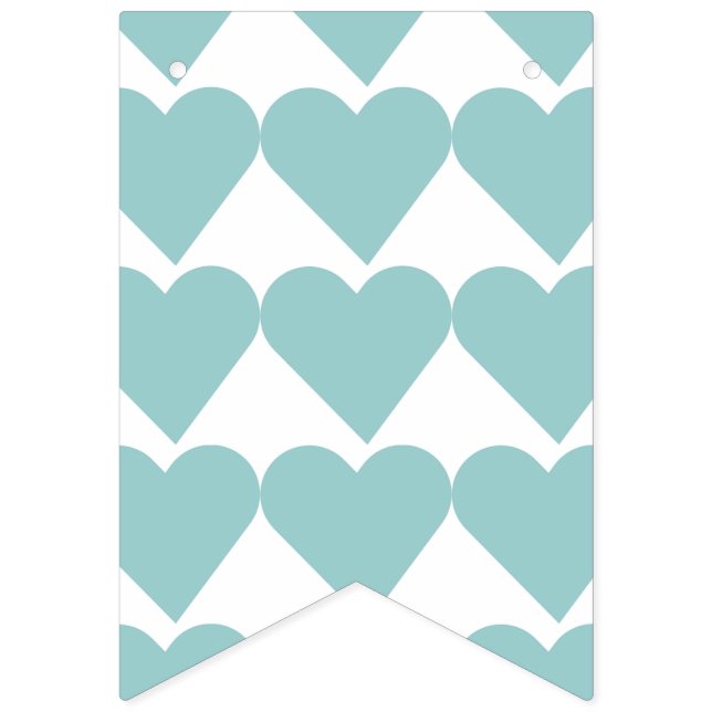"WITH LOVE" BUNTING FLAGS (Third Flag)