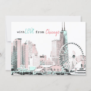 With love from Chicago Invitation