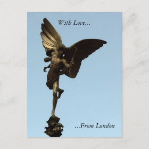 With Love From London Postcard