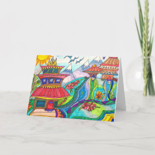 With Love From Nepal Card