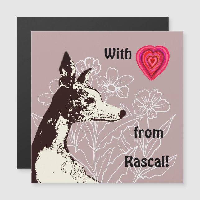 With love from your Whippet (Front/Back)