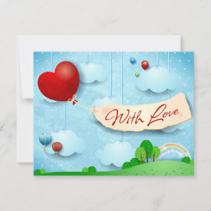 With Love Holiday Card