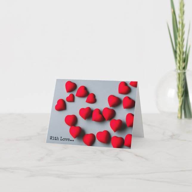 With Love... Holiday Card (Front)