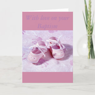With love on your Baptism Greeting Card