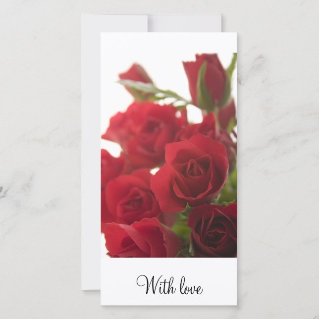 With love... photo card (Front)