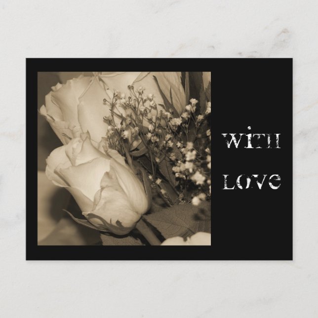 With Love Postcard (Front)
