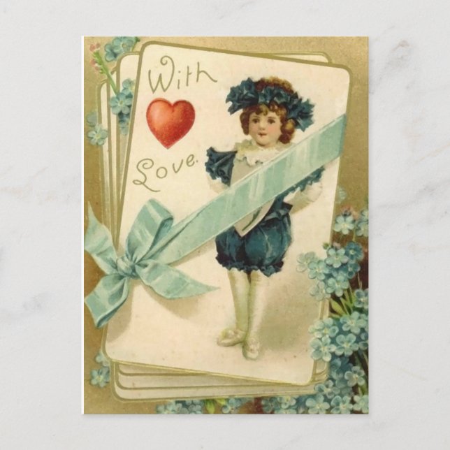With Love Postcard (Front)