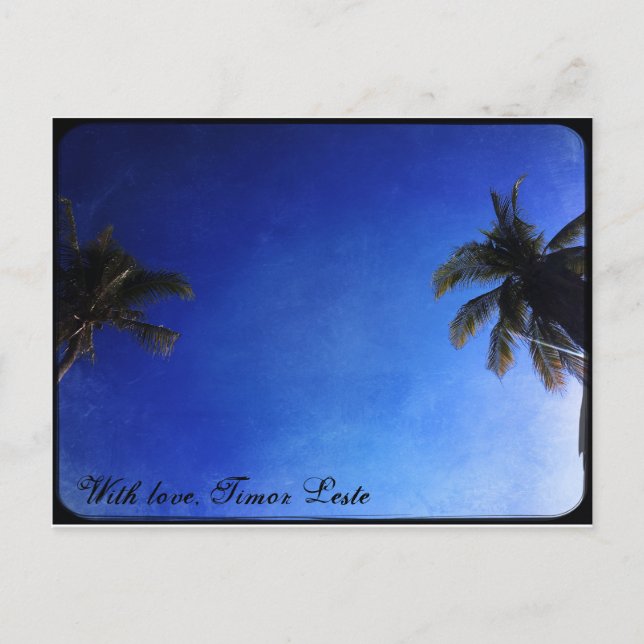 With love, Timor Leste Postcard (Front)