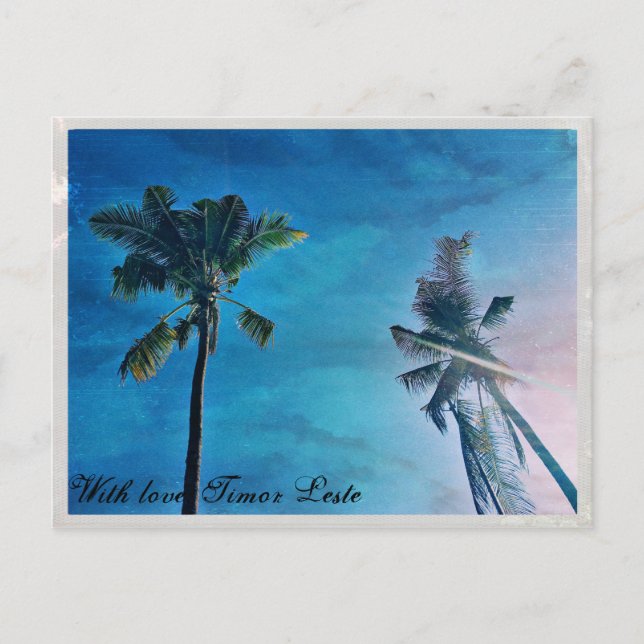 With love, Timor Leste Postcard (Front)