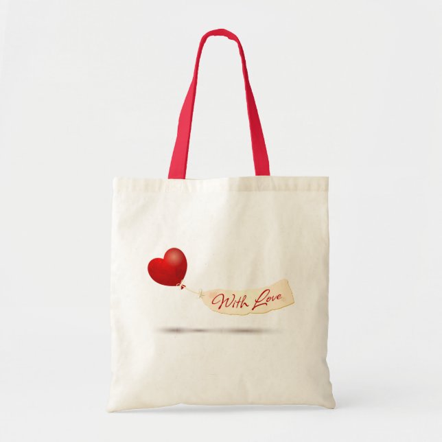 With Love  Tote Bag (Front)