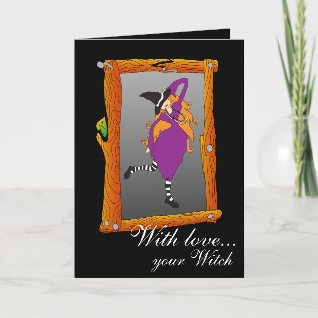 With love... your Witch Card (Front)