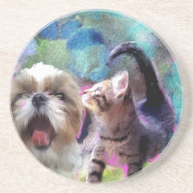 with my buddy coaster (Front)