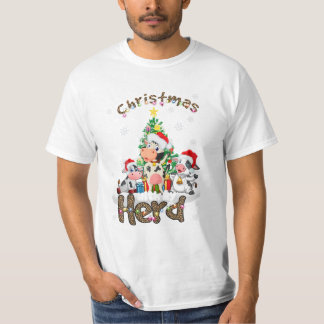 With My Herd Cow Cattle T-Shirt